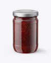 Raspberry Jam Jar Mockup