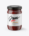 Raspberry Jam Jar Mockup