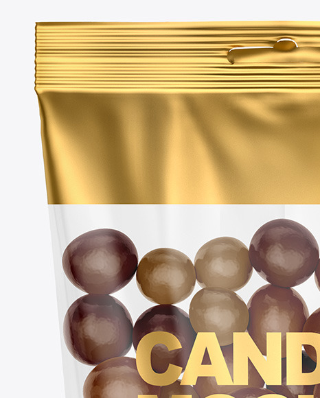 Bag With Candies Mockup