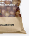 Bag With Candies Mockup