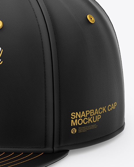 Snapback Cap Mockup