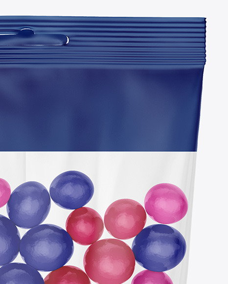 Bag With Candies Mockup