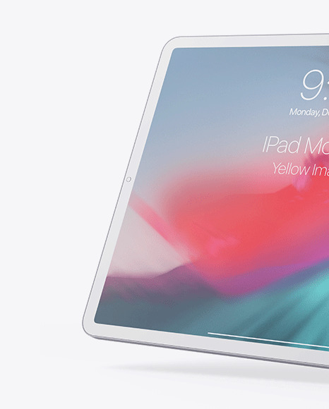 Clay Apple iPad Pro 2018 12.9 Mockup