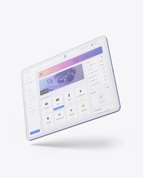 Clay Apple iPad Pro 2018 12.9 Mockup