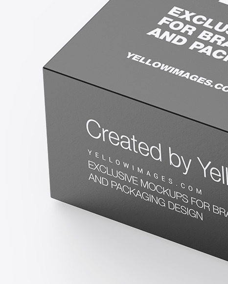 Matte Paper Box Mockup