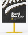 Wooden Stand Mockup