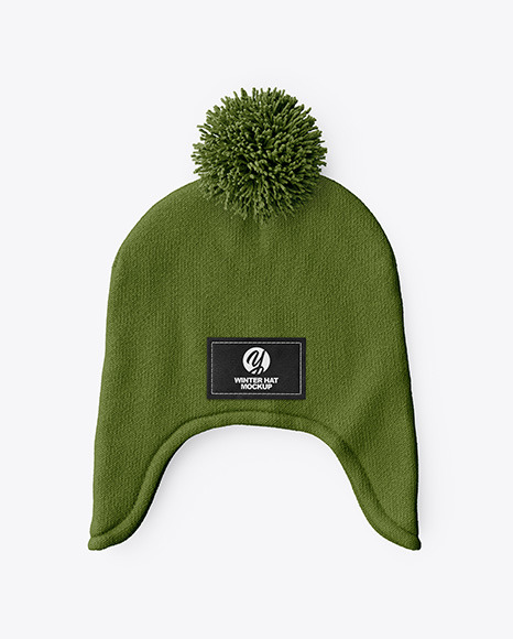 Winter Hat Mockup