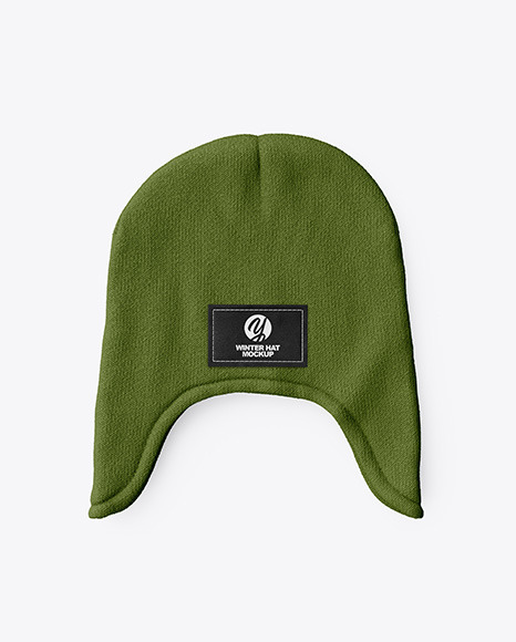 Winter Hat Mockup