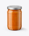 Curry Sauce Jar Mockup