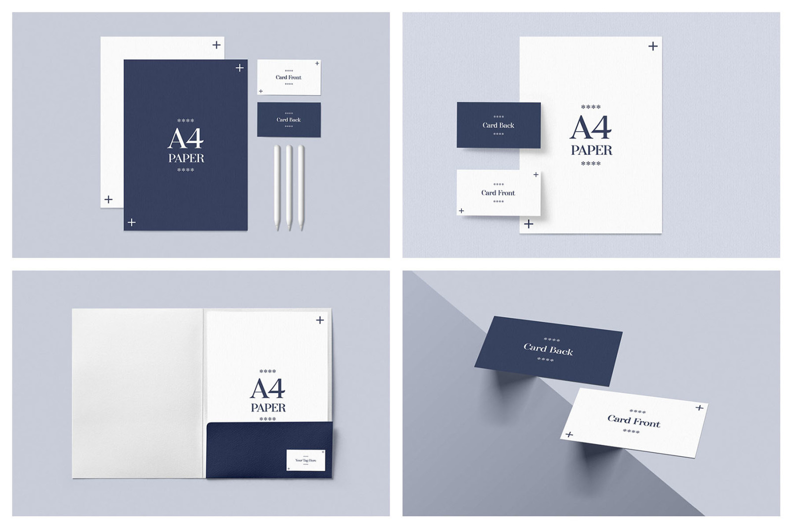 30 Stationery Mockups 30 Stationery Mockups