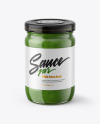 Pesto Sauce Jar Mockup