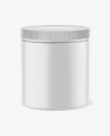 Matte Protein Jar Mockup