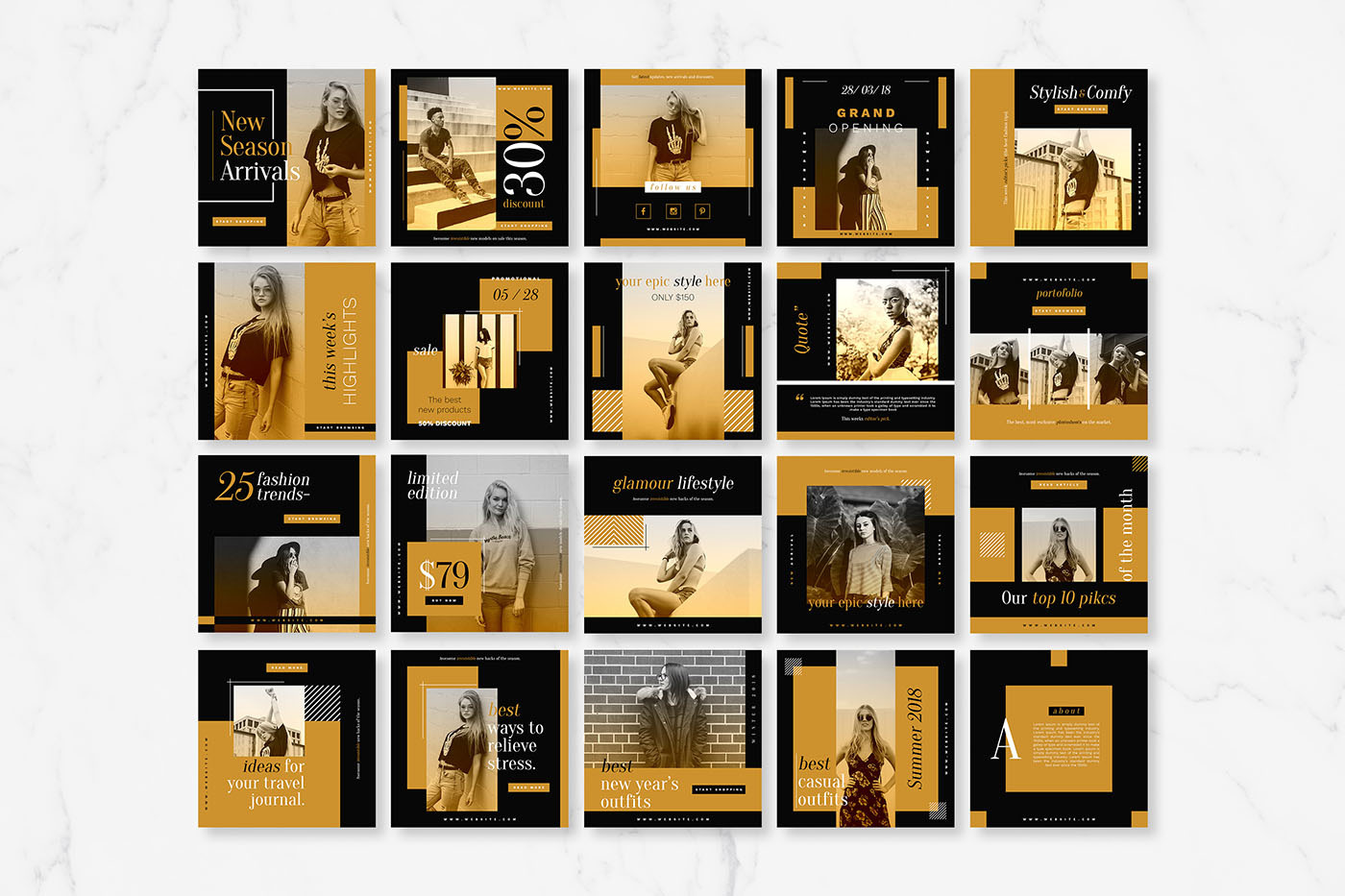 Elegance Instagram Pack Elegance Instagram Pack