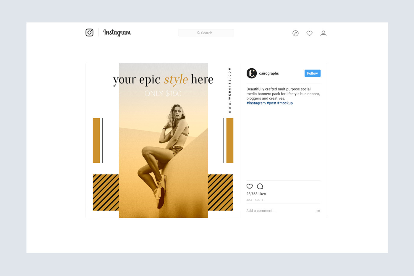 Elegance Instagram Pack