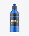 Glossy Plastic Bottle Mockup