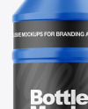 Glossy Plastic Bottle Mockup