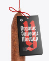 Chorizo Sausage Mockup