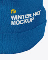 Winter Hat Mockup