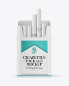 Paper Cigarette Pack Mockup Paper Cigarette Pack Mockup