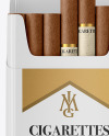 Paper Cigarette Pack Mockup