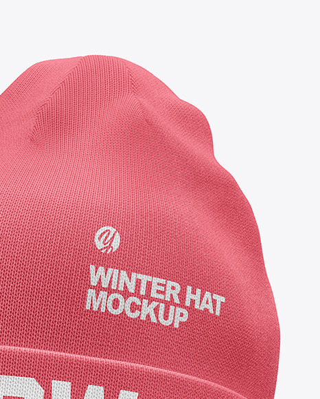 Winter Hat Mockup