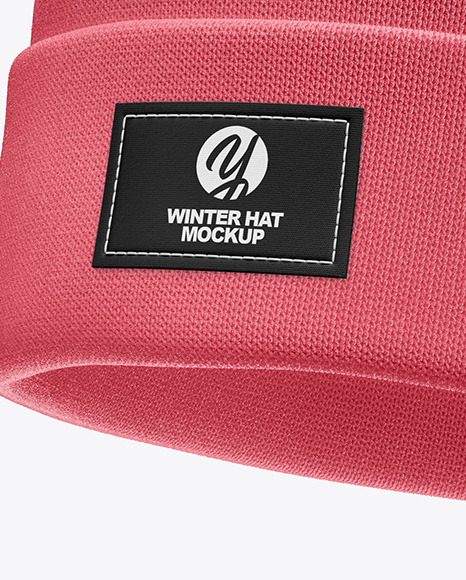 Winter Hat Mockup