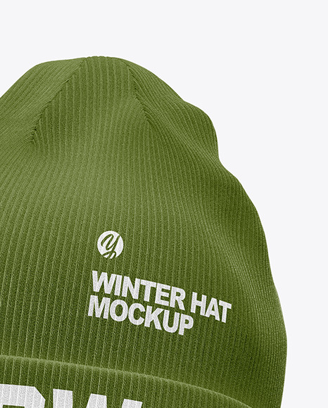 Winter Hat Mockup