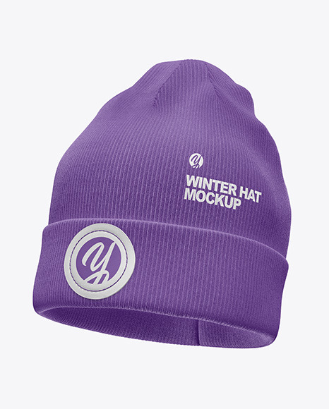 Winter Hat Mockup