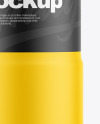 Matte Plastic Bottle Mockup