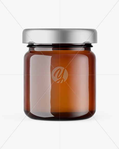 Amber Jar Mockup