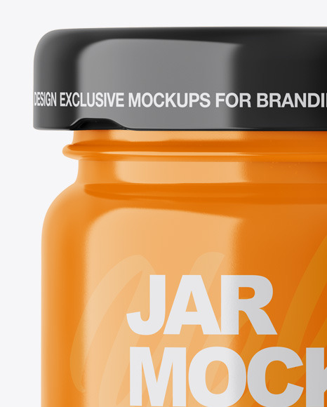 Glossy Jar Mockup