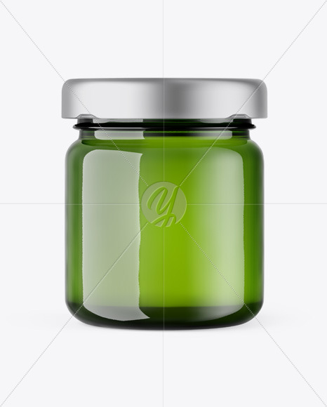 Green Jar Mockup