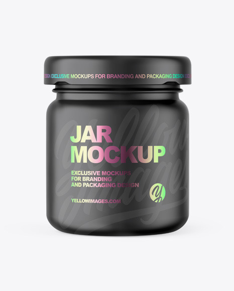 Matte Jar Mockup