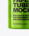 Metallic Paper Tube Mockup