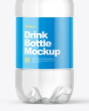 PET Water Bottle Mockup