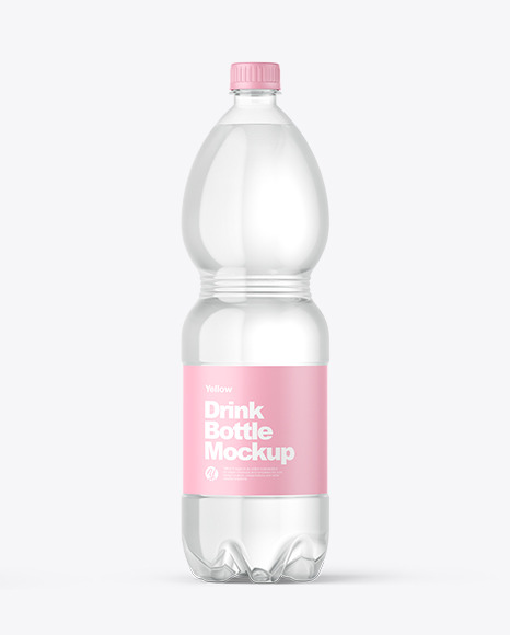 PET Water Bottle Mockup