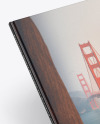 Hardcover Book w/ Fabric Cover Mockup