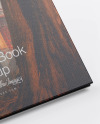 Hardcover Book w/ Fabric Cover Mockup