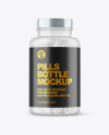 Frosted Pills Bottle Mockup