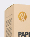 Kraft Paper Box Mockup