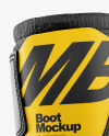 Motocross Boot Mockup