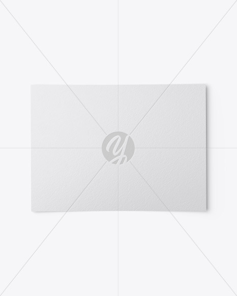 Textured A5 Postcard Mockup