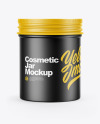 Cosmetic Jar Mockup Cosmetic Jar Mockup
