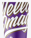 Glossy Cosmetic Tube Mockup Glossy Cosmetic Tube Mockup