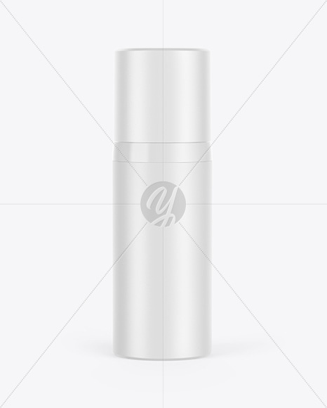 Cosmetic Bottle With Pump Mockup