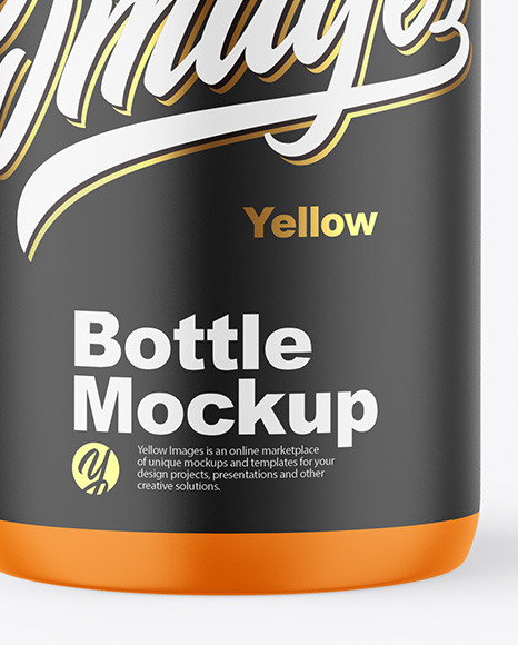 Matte Cosmetic Bottle Mockup Matte Cosmetic Bottle Mockup