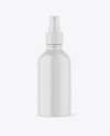 Glossy Spray Bottle Mockup