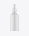 Matte Spray Bottle Mockup