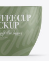 Ceramic Coffee Cup Mockup