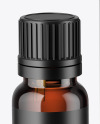 Amber Dropper Bottle with Box Mockup